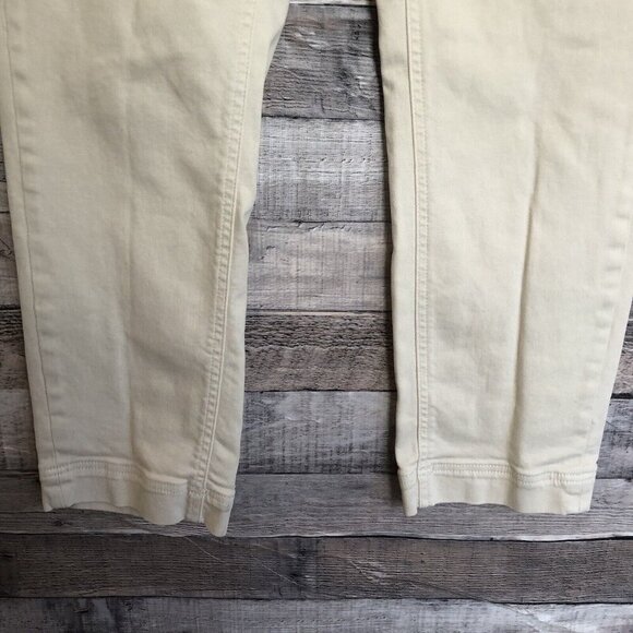 Everlane The Slim Leg Crop Pants Womens 10 Sandstone Stretch - Picture 5 of 10